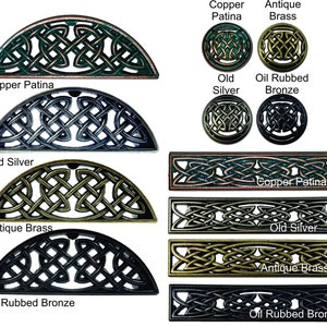 Classic Celtic Knot Knobs, Handles, and Bin Pulls