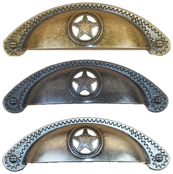 Bronze Star Rope Kitchen Drawer Bin Pull TX Screw Vanity Knob Cupboard Hardware Bronze Star Rope Kitchen Drawer Bin Pull TX Screw Vanity Knob Cupboard Hardware