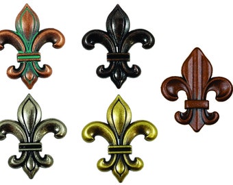 Fleur De Lis Drawer Pull Cabinet Knob New Orleans Saints LSU Fans French France