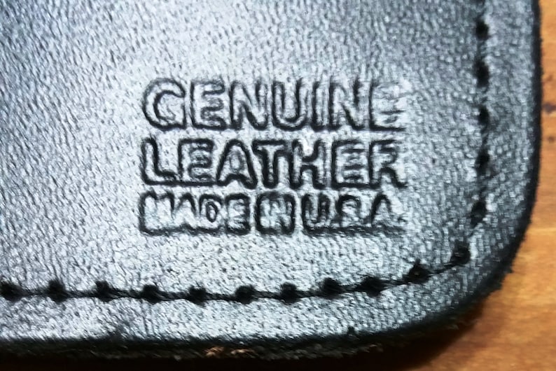 Custom Leather Long Black Chain Wallet. MADE IN USA Etsy