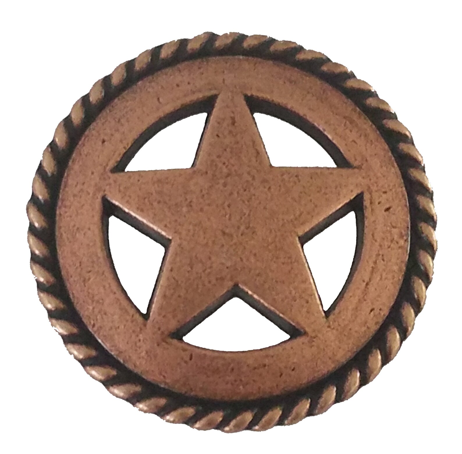 Rustic Rope Lone Star Drawer Pulls or Knobs. Western Etsy