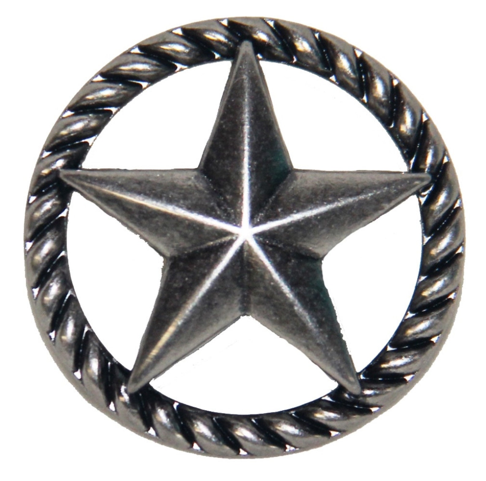 Thin Rope Star Drawer Pulls or Knobs. Western Etsy