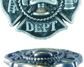 Custom Fire Department Drawer or Cabinet Knobs, Set of 6