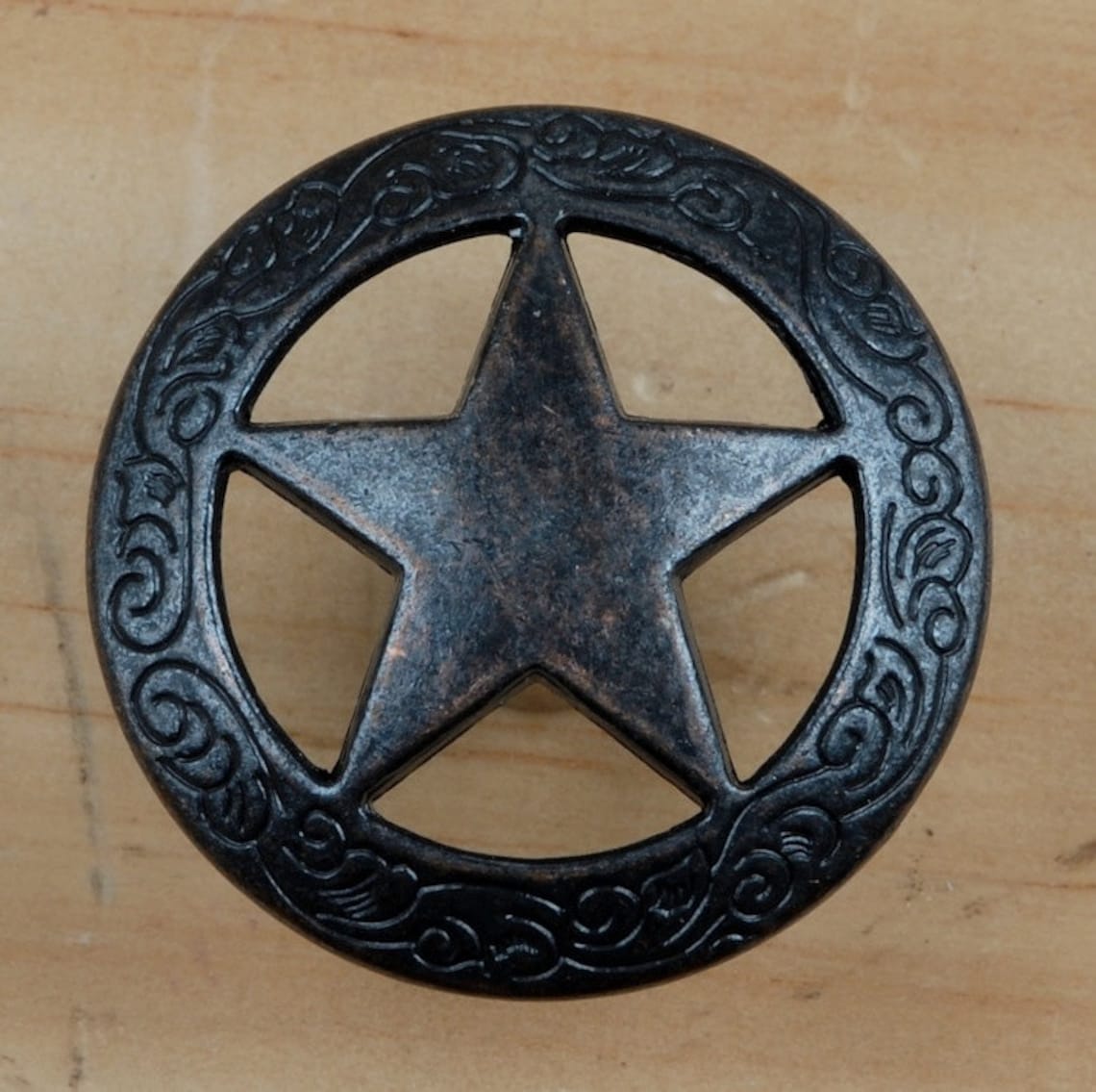 Set of 24 Fancy Garland Lone Star Drawer Pulls or Etsy