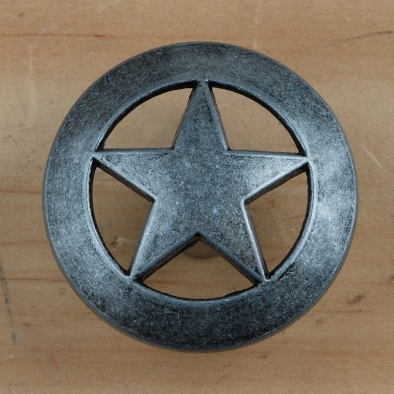 Set of 24 Lone Star Drawer Pulls or Knobs. Western Etsy
