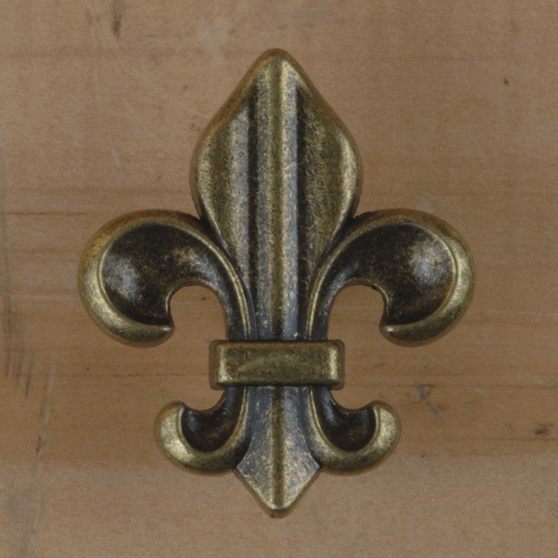 Fleur De Lis Drawer Pull Knob New Orleans Saints LSU Etsy