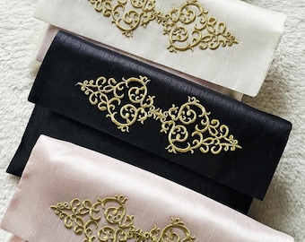 Embroidered Quran Cover – Large Satin Ottoman Style Case (Islamic Gift)