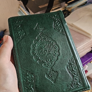 Quran Book with Faux Leather zipped case | Holy Quran | Religious Islamic Book | Eid Ramadan Gift | Prayer Book | Muslim Book | Hajj Umrah