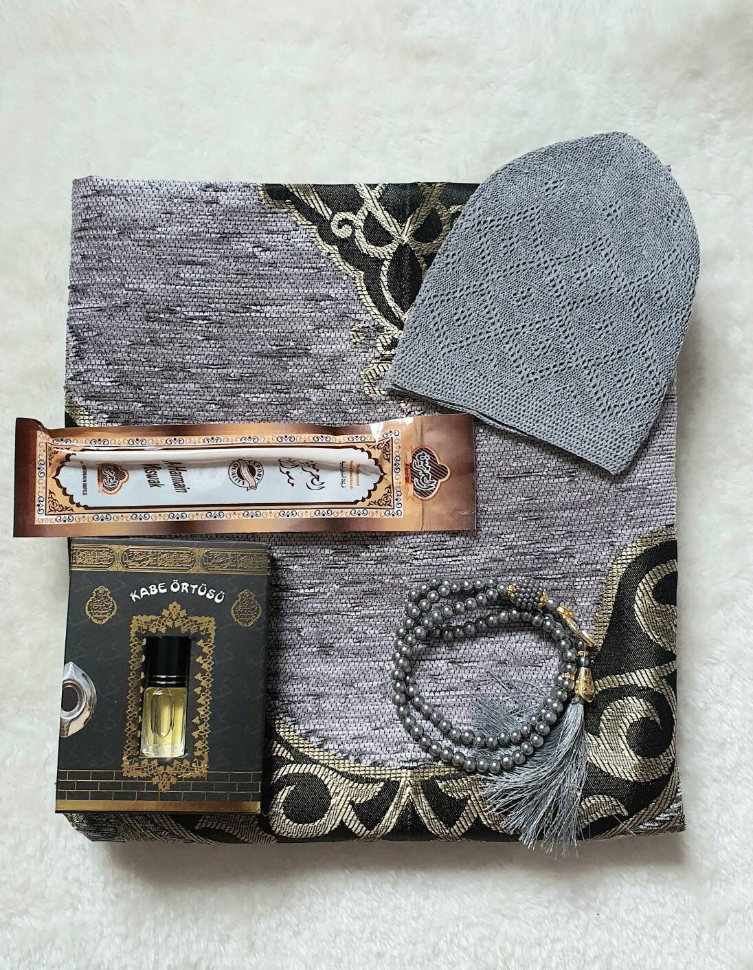 Man Islamic Gift Gift Muslim Prayer Set Eid Gift Prayer Etsy