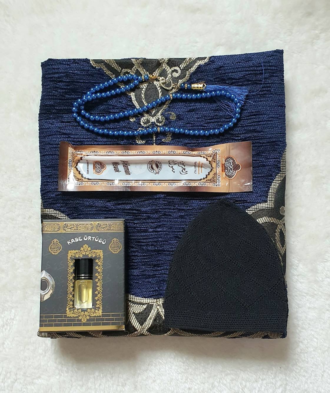 Man Islamic Gift Gift Muslim Prayer Set Eid Gift Prayer Etsy