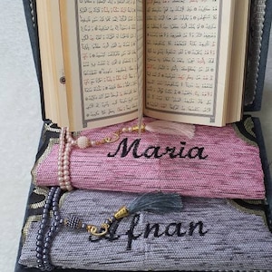 Personalizing Wedding Birthday Anniversary Graduation Nikaah Registry Bride | Islamic Gift Set Quran | Hajj Umrah | Personalised  Eid Gift