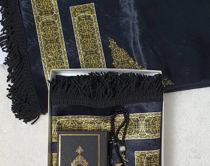 Featured listing image: Quran Book Prayer Gift | Nikah Gifts | Islamic Gifts | Muslim Converted Gift | Nikaah | Prayer Mat | Father's Day Gift | Islamic Wedding |
