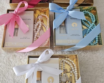 Islamic Essence tasbeeh set, Eid Ramadan Oud Attar Oil, Tasbih Prayer Beads, muslim scents