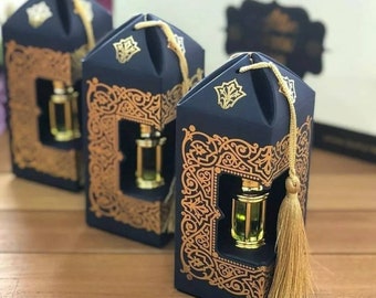 Muslim Non Alcohol Essence 100% Pure 3ML Oil Attar Perfume Buhara gold series  MİSK-EL KABE.