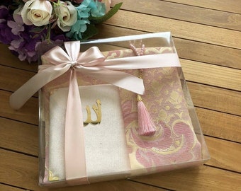Eid Ramadan Gift | Prayer Gift Set |Birthday Gifts | Islamic Gifts | Muslim Gift | Quran | Prayer Mat | Father's Day Gift  | Islamic Wedding