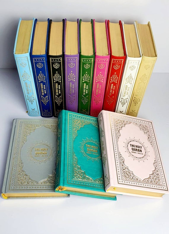Englisch Arabisch Koran Muslimische religiöse Geschenke Koran Al-Kareem  Islamische Geschenke Eid Ramadan Hajj Salah Geschenk Muslimisches Heiliges  Buch -  Schweiz