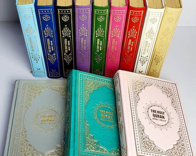 English Arabic Quran Translated Quran Muslim Religious Gifts Qur'an Al-Kareem Islamic Eid Hajj Umrah return Ramadan Salah Muslim Holy Book