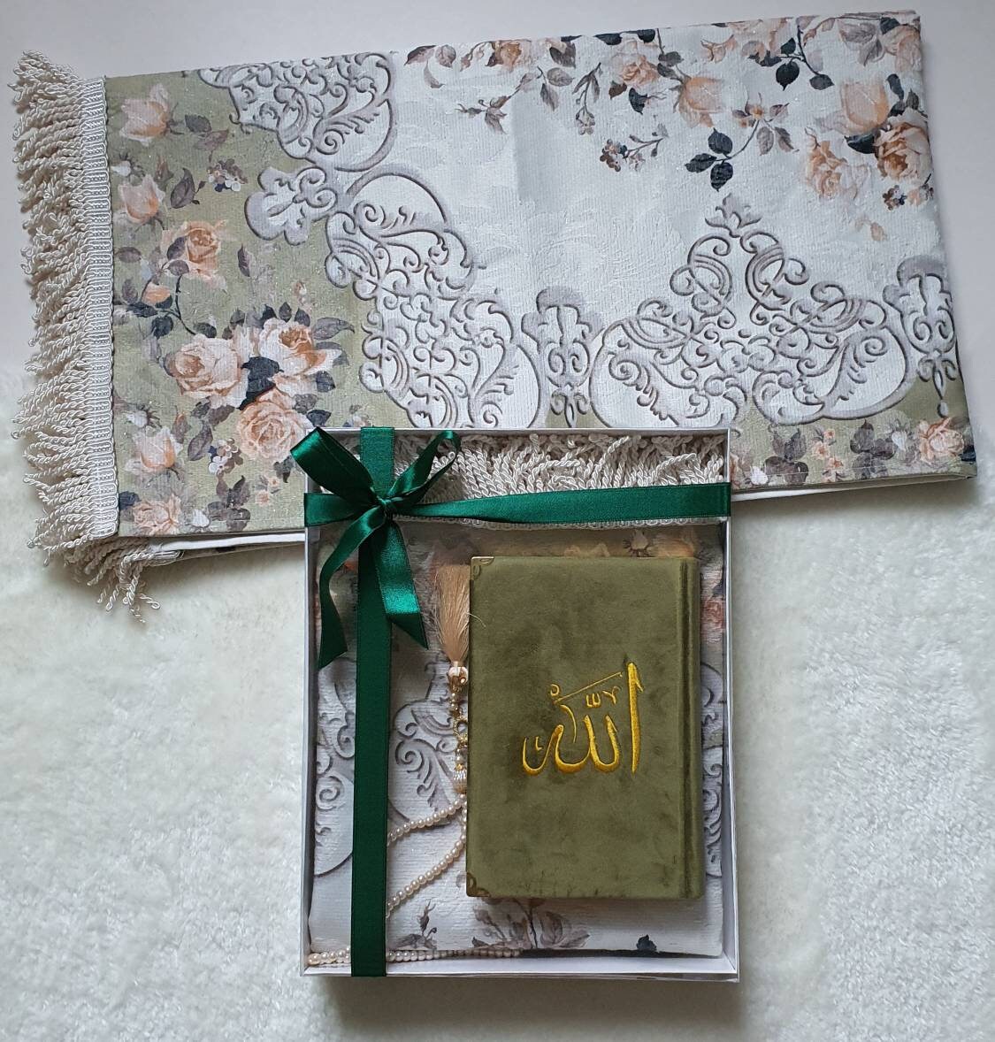 Prayer Gift Set Red Islamic Gift Set Birthday Gifts Etsy UK