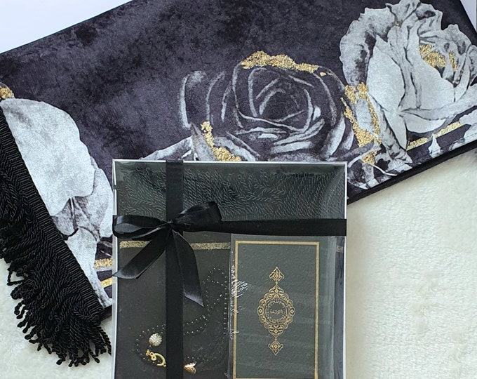 Quran Book Prayer Gift | Nikah Gifts | Islamic Gifts | Muslim Converted Gift | Nikaah | Prayer Mat | Father's Day Gift | Islamic Wedding |