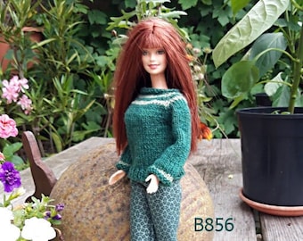 sweater and pants for 11,5 inch dolls like Barbie