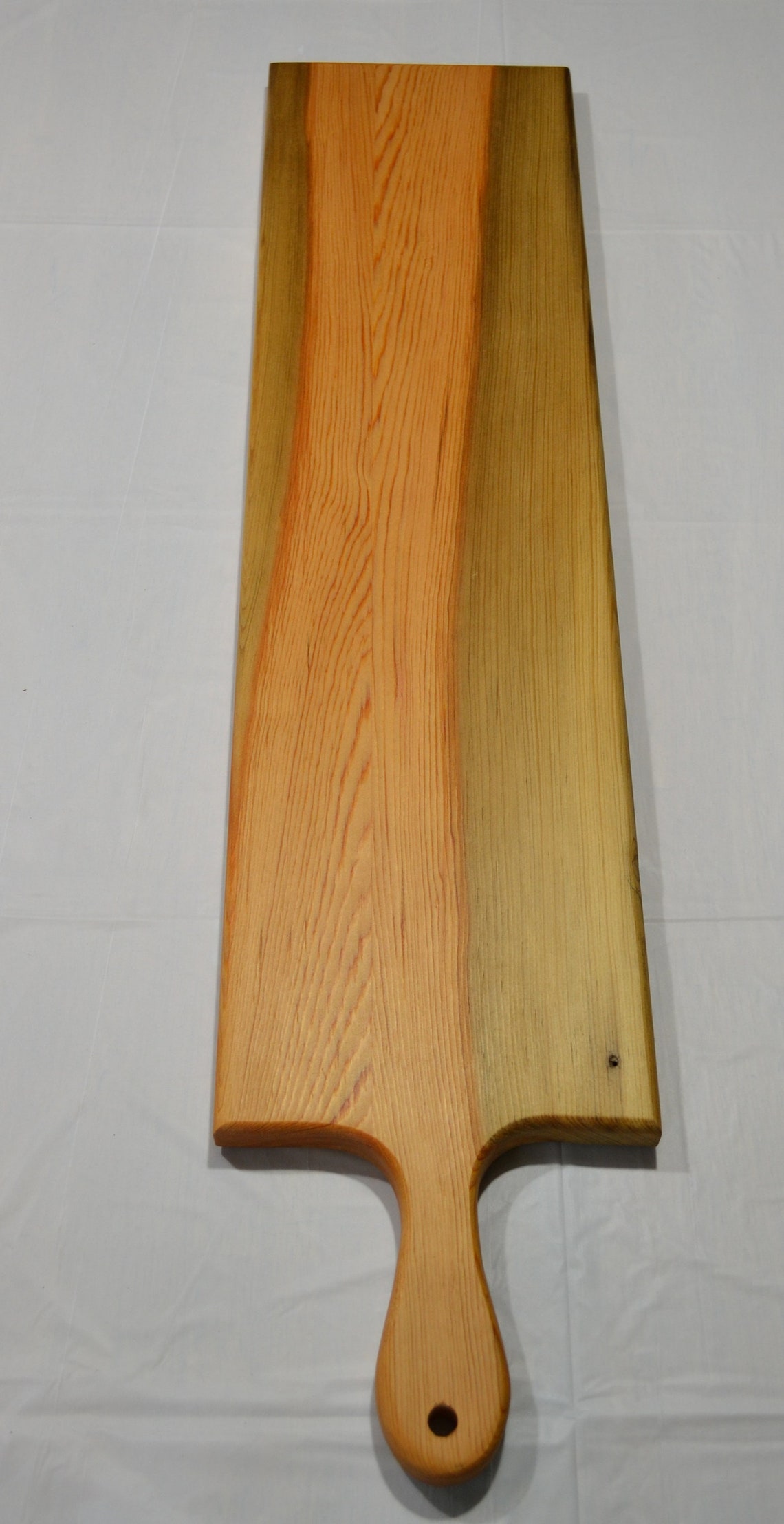 Long Old Growth Heart Pine Cutting or Charcuterie Board 7/8 X 6 X 25