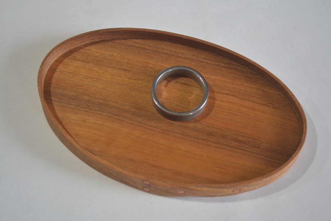 Wood Ring Holder / Ring Dish / Ring Tray Engagement / Anniversary
