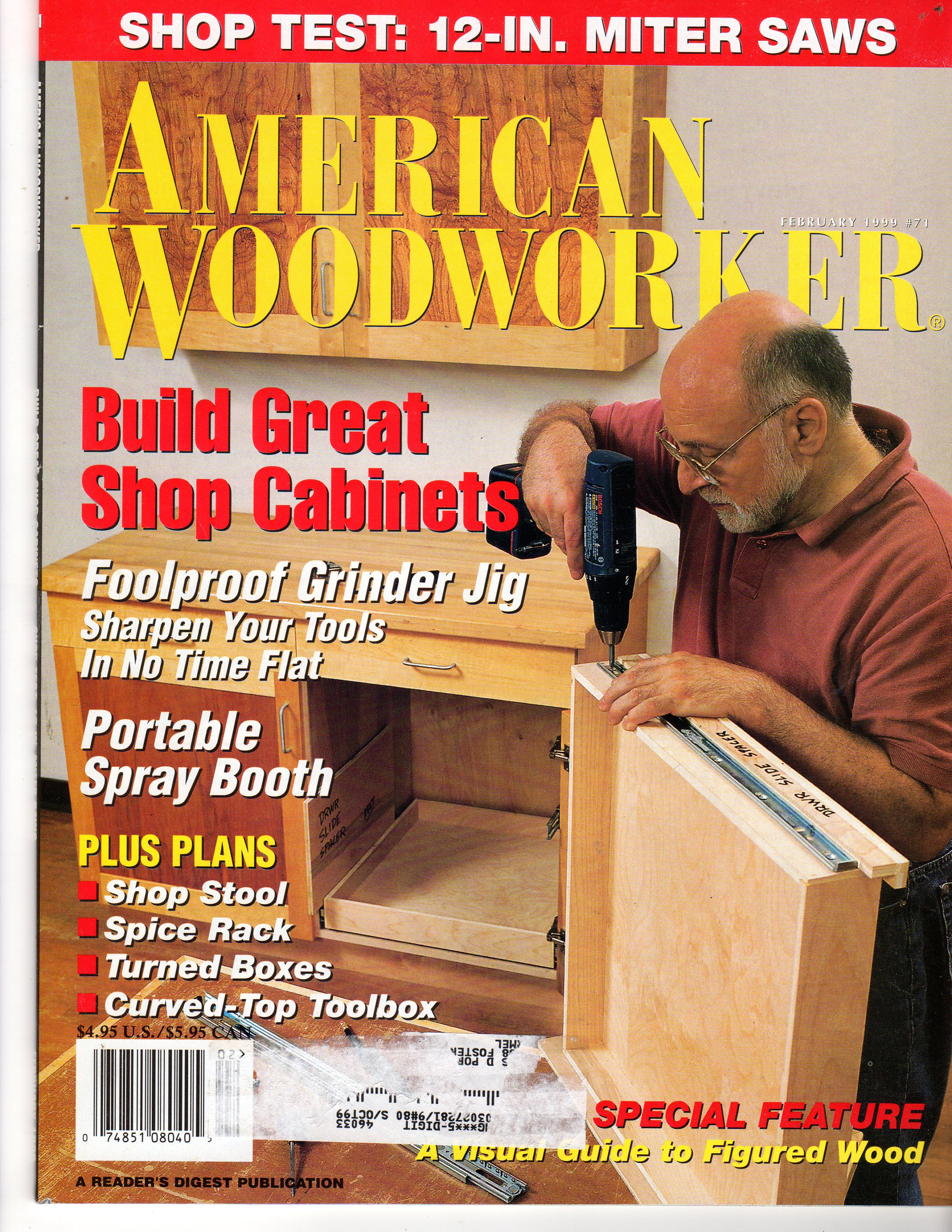 American Woodworker February 1991 Issue 71 Etsy