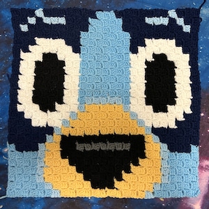 Bluey Crochet Pillow Cover *DIGITAL PATTERN*