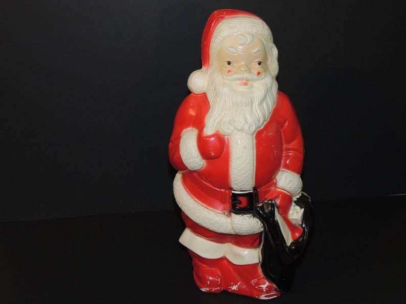 Vintage Dapol Christmas Decor----13/" Lighted Blow Mold *Noel Candles*----Working