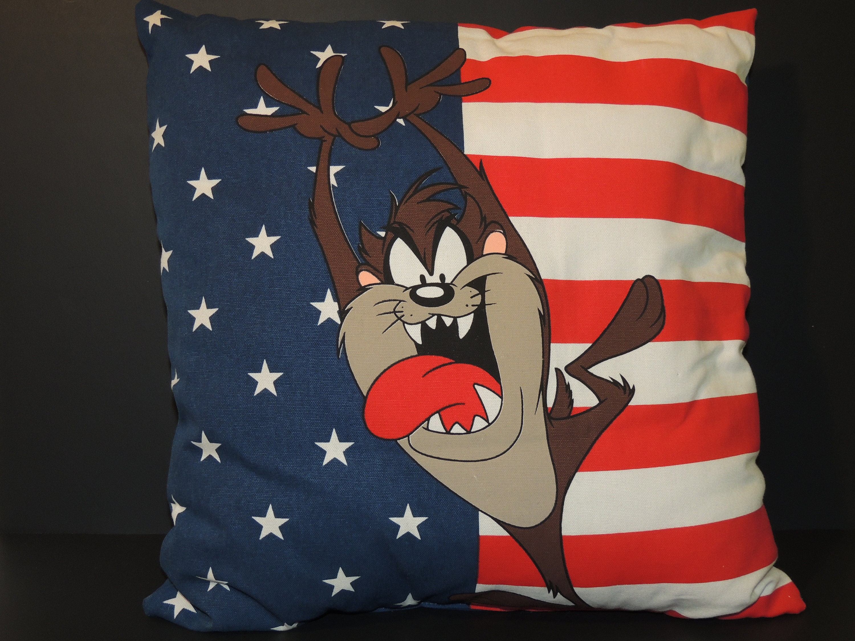 tasmanian devil pillow