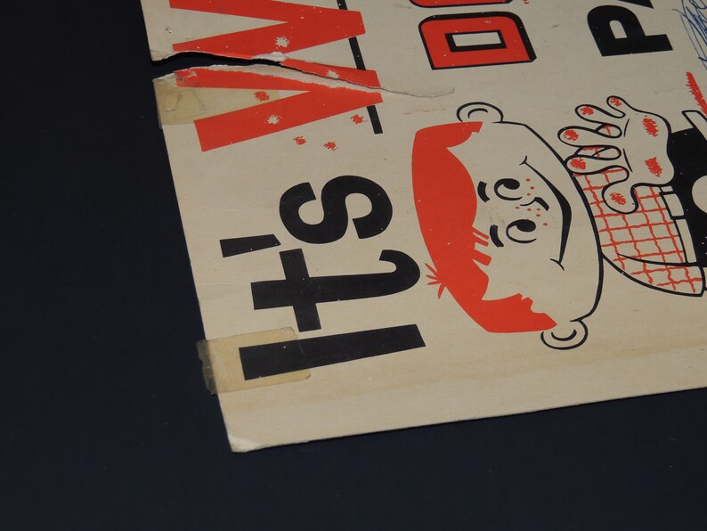 PA Paper Advertising Signs As-Is Lot Of 5 Davis Paint Of Baltimore Schaeffer Hardware Bellefonte