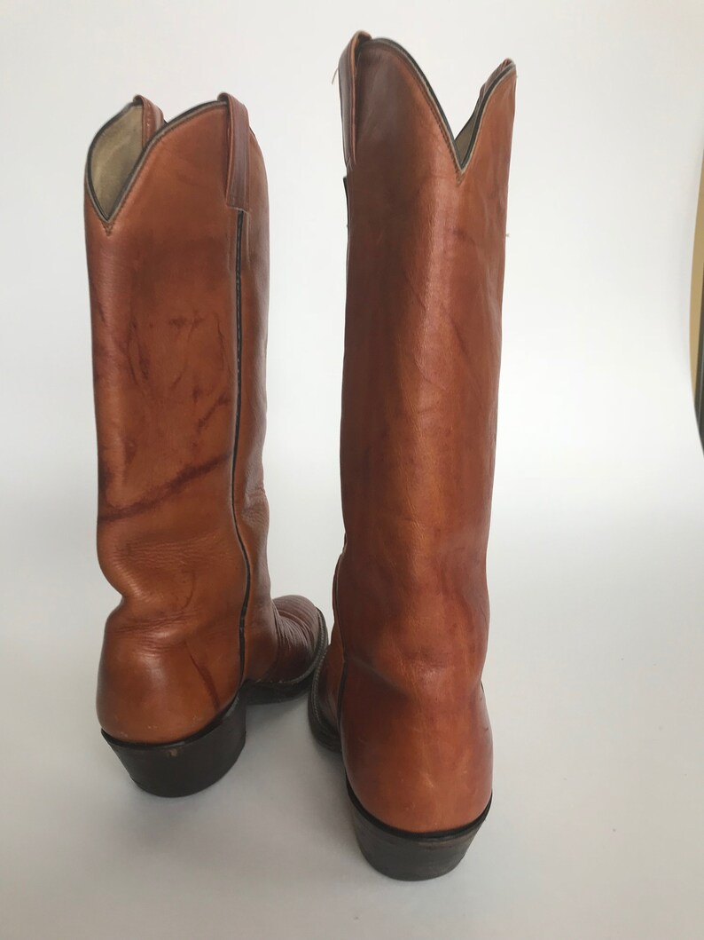 brown womens cowboy boots cheap