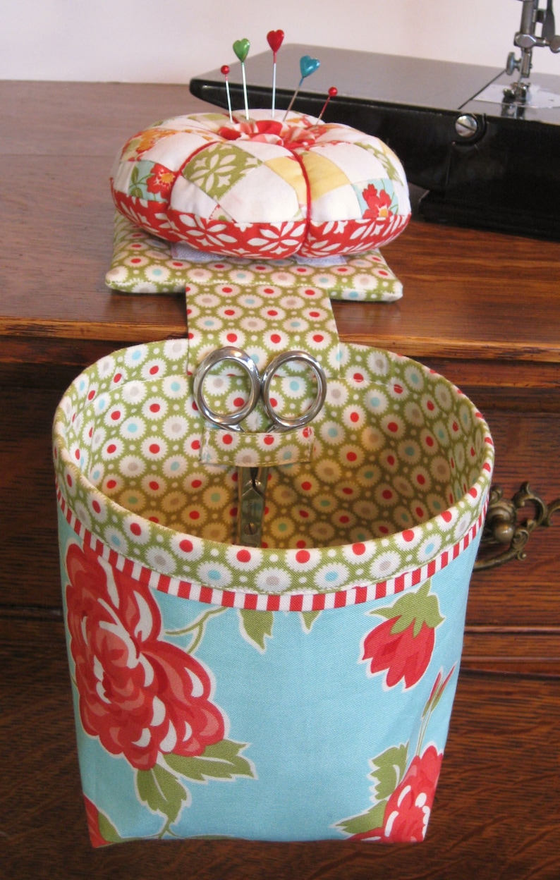 Sew In Style Thread Catcher with Detachable Pincushion Etsy