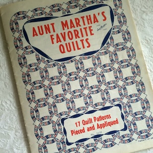 Digital - Tante Martha's Favourite Quilts - No 3230 Quilt Muster, Ahornblatt, Freundschaftsdahlie, Tulpenkorb, Neun Patch Stern, Ehering