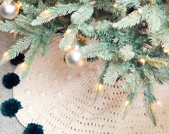 The Bauble Christmas Tree Skirt Collection | PDF | Crochet Tree Skirt | Christmas Tree Skirt | Crochet Christmas Pattern | Mini Tree Skirt