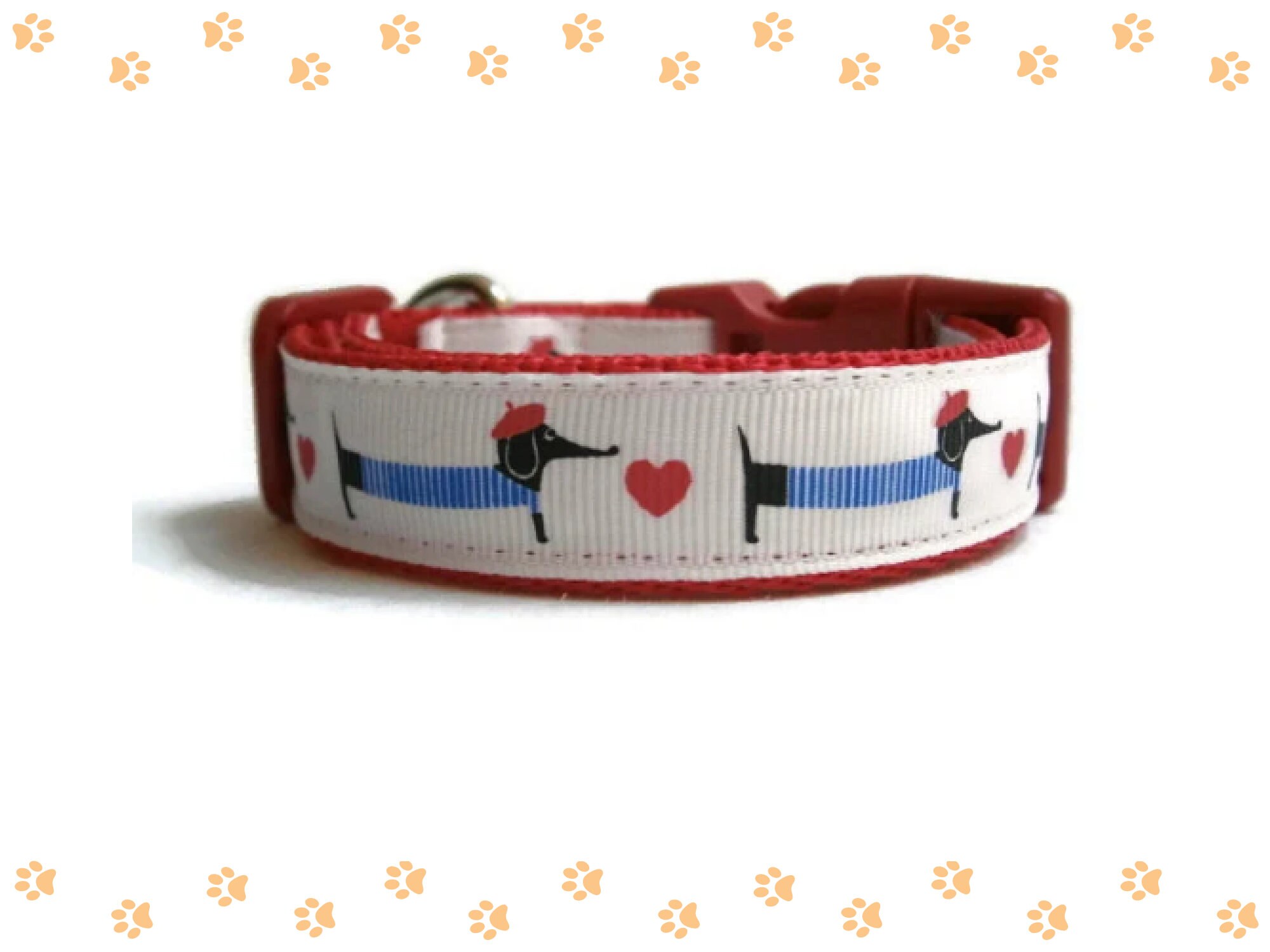 Set Collare E Guinzaglio Per Cani Piccoli E Medi - Pelle PU, Regolabile, Con Ciondolo - Arancia XS - Foto 4