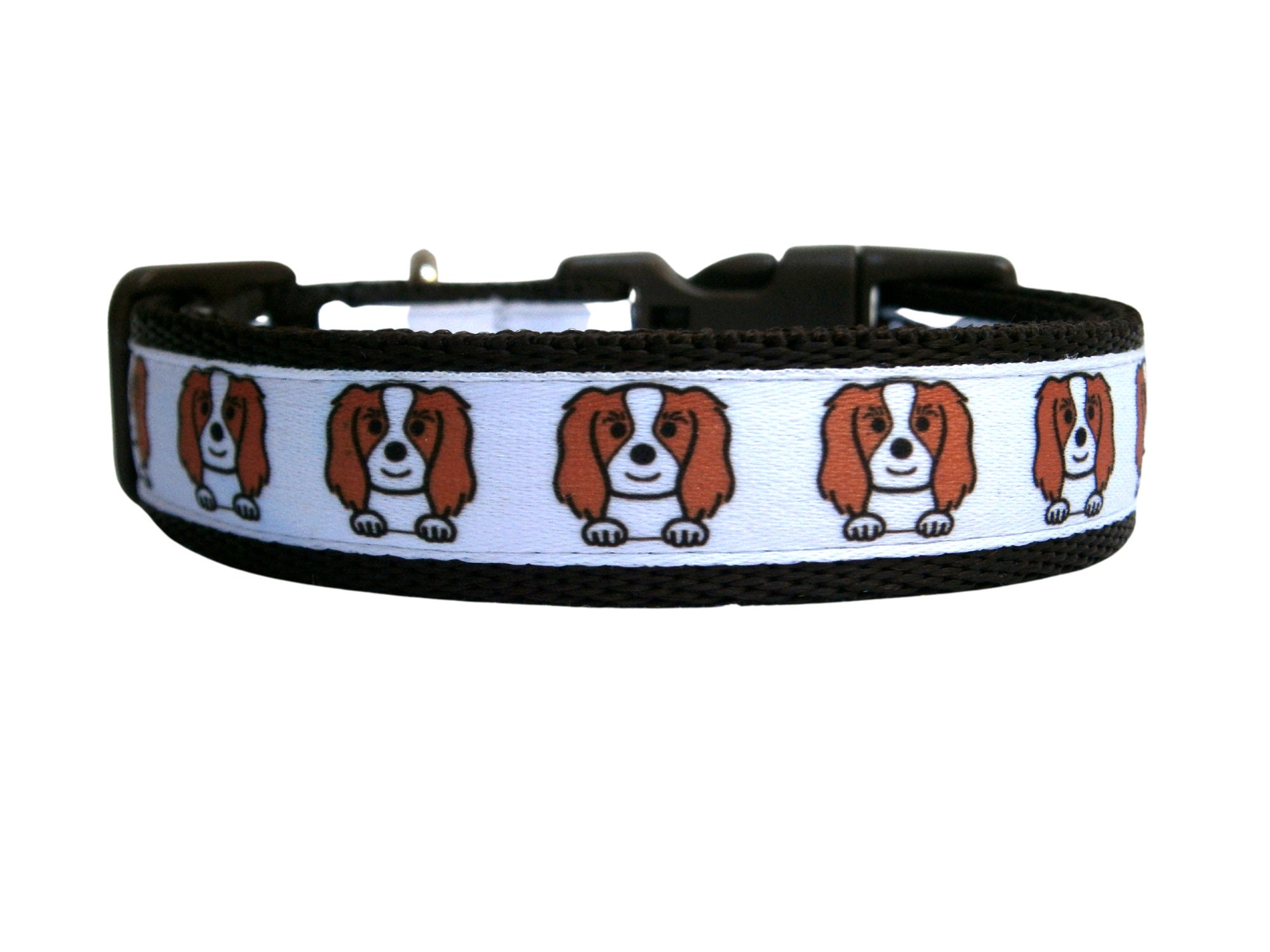 Cavalier King Charles Spaniel Dog Collar Adjustable Dog Etsy