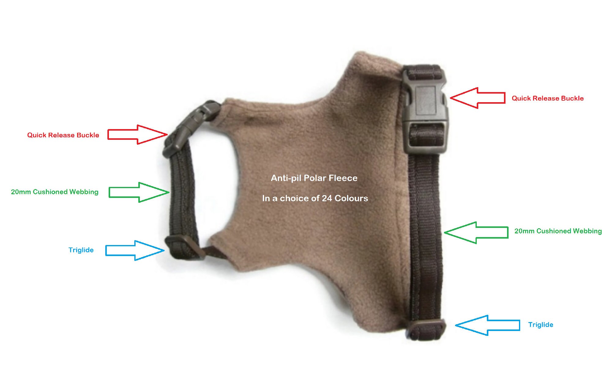 Cavalier King Charles Spaniel Dog Harness Soft Puppy Harness Etsy