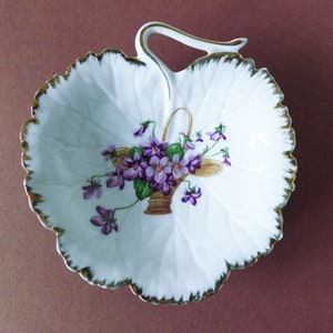 Petite tasse Anne Ehret vintage française - Porcelaine de Limoges, France