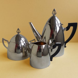 Antique  German Art Deco Silver WMF  Coffee or Tea Set