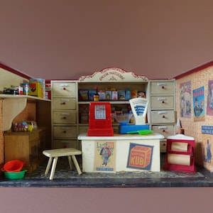 Tienda de muñecas antiguas - Epicerie - Juguetería de los años 40