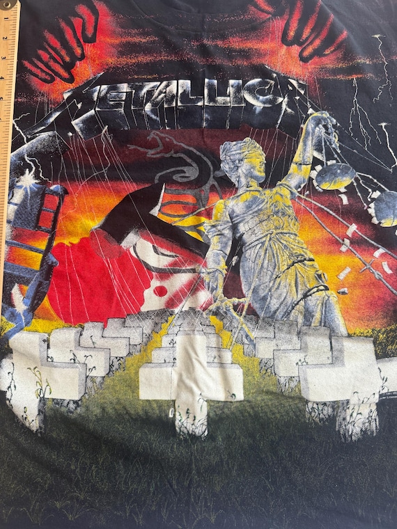 Vintage ‘91 Metallica Wild Oats Master Of Puppets