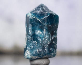Apatit Kristall Natural Blue Crystal Brasilien