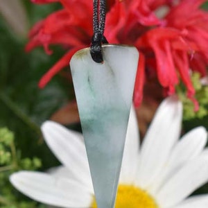 Burmese Jade Pendant Jadeite Burma Myanmar 100% Natural Polished Pendant ,Jade pendant polished finish, Jade Bead pendant