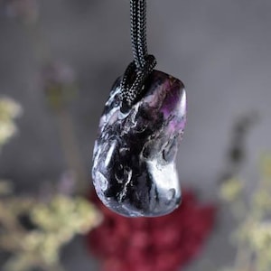 Sugilite Pendant with  cord