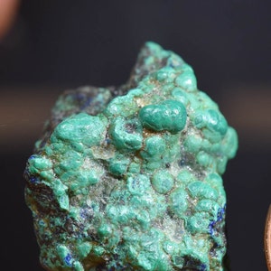 Azurite  Malachite Nugget Lapidary specimen rough from Morenci Arizona