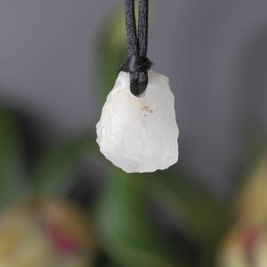 Phenakite Crystal Pendant Small Phenacite Pendant gem crystal phenakite Necklace from Nigeria