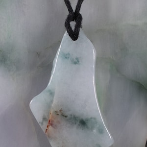 Burmese Jade Pendant Jadeite Burma Myanmar 100% Natural Pendant ,Jade pendant mat finish, Jade Bead pendant