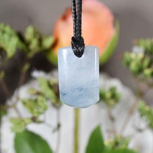 Burmese Jade Pendant Jadeite Burma Myanmar 100% Natural Polished Pendant ,Jade pendant polished finish, Jade Bead pendant