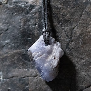 Tanzanite Pendant , Tanzanite crystal pendant necklace Tanzanite Bead Necklace Tanzanite Bead pendant